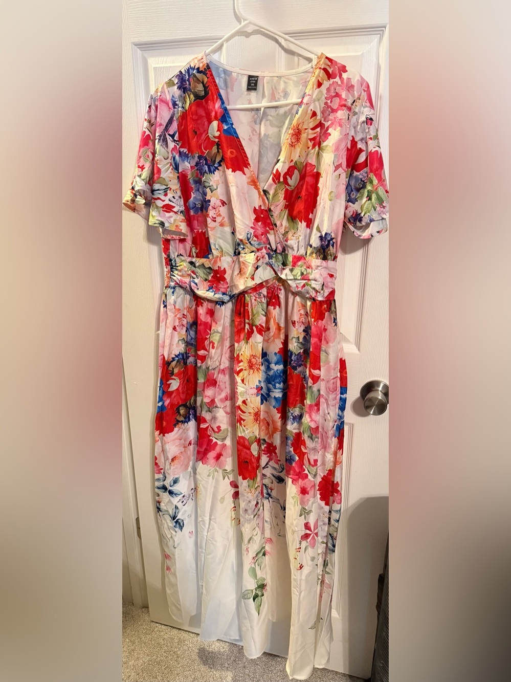 Floral Print Maxi Dress